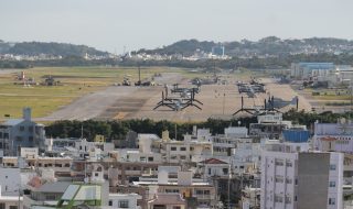 普天間飛行場の様子